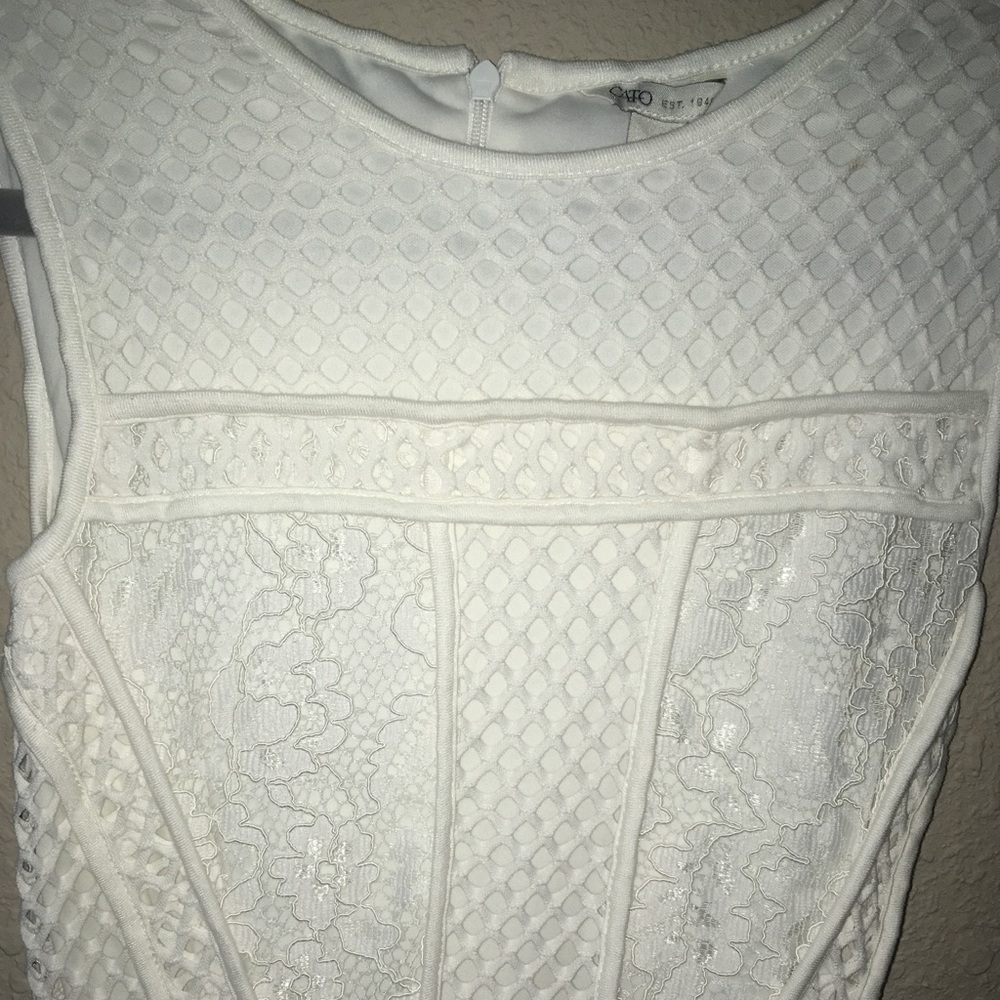 White Cato Dress